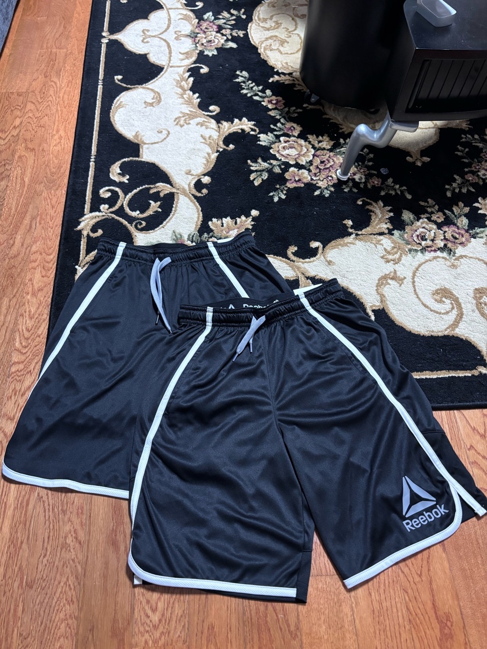 Reebok Black Athletic Training Shorts